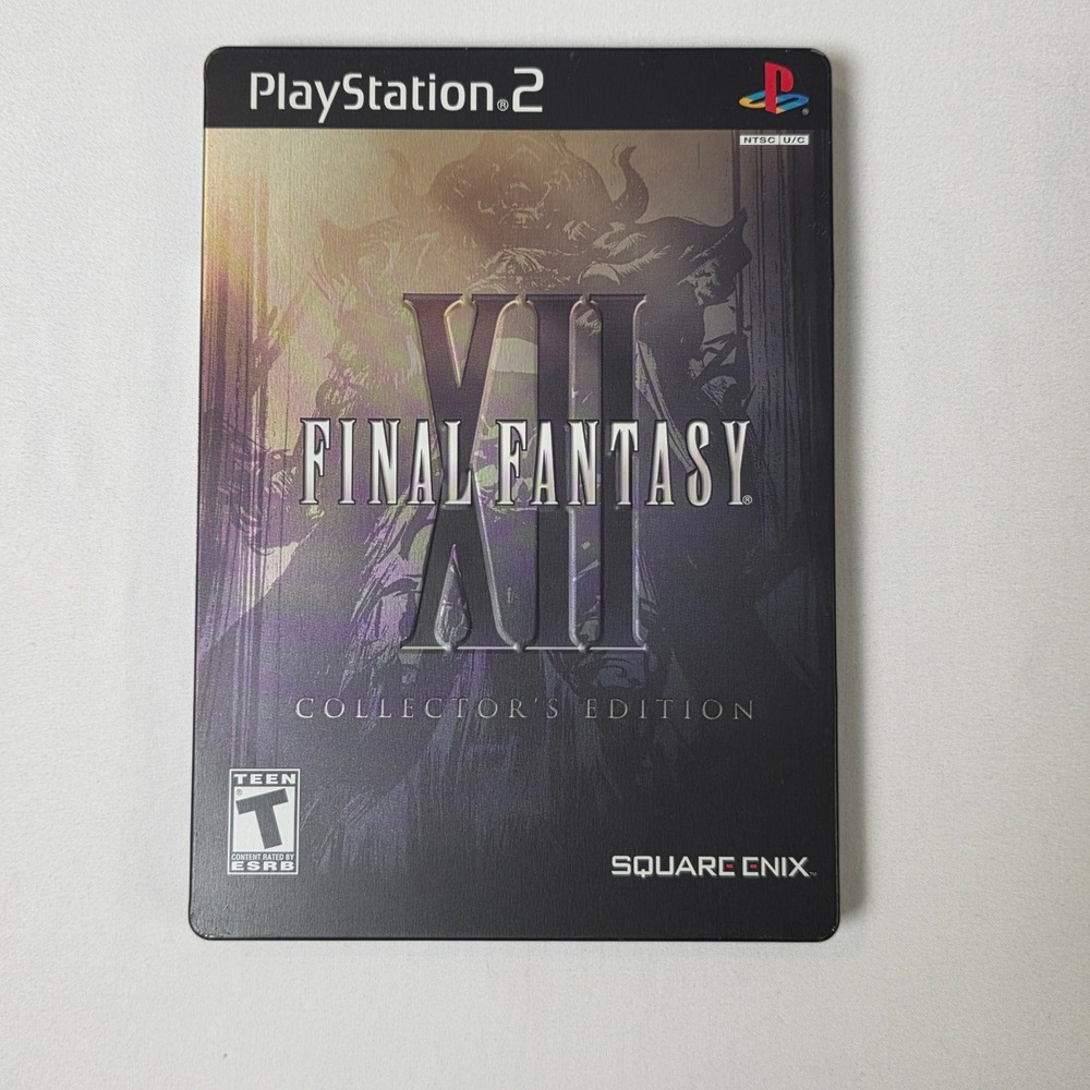 Square Enix Final Fantasy XII PS2 Collector's Edition SteelBook Bonus Disc Only